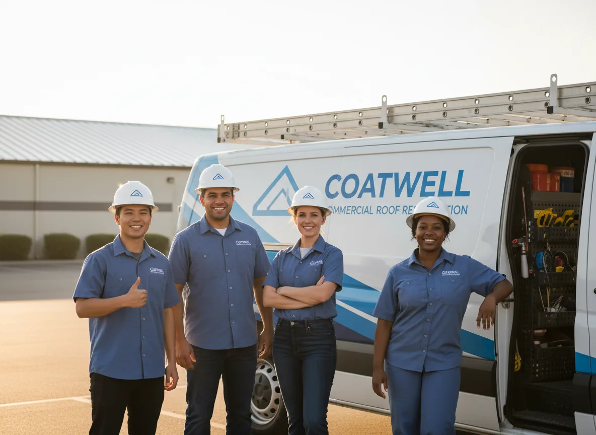 Commercial roof coating company in Monroe City, IN
